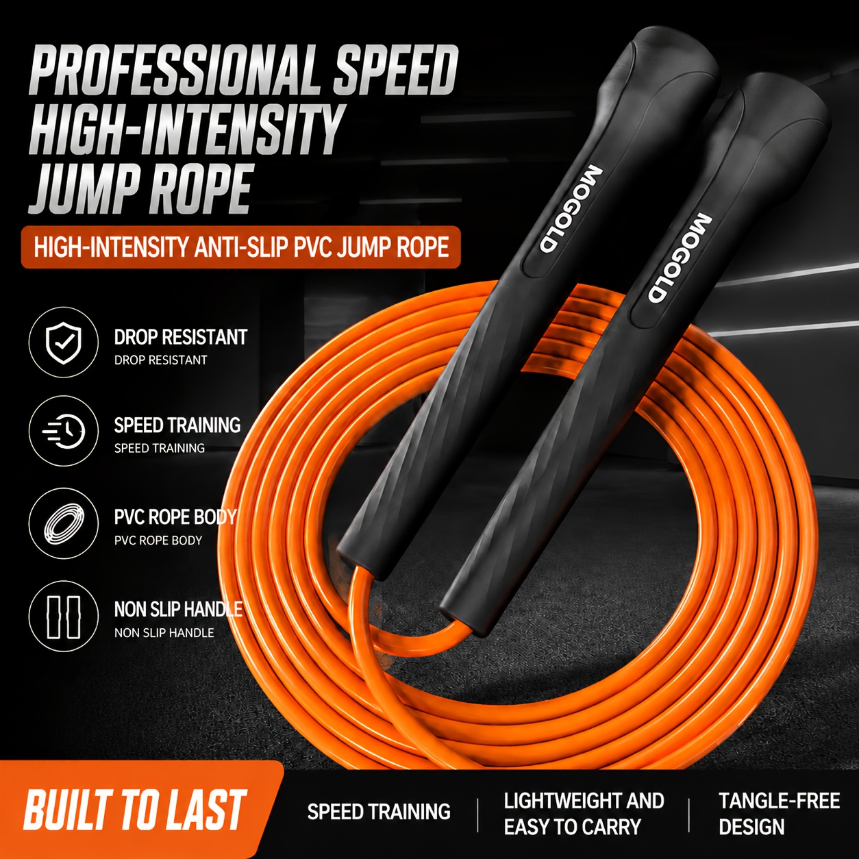 Skipping Rope Pvc - Профессиональная скакалка для скоростных тренировок -