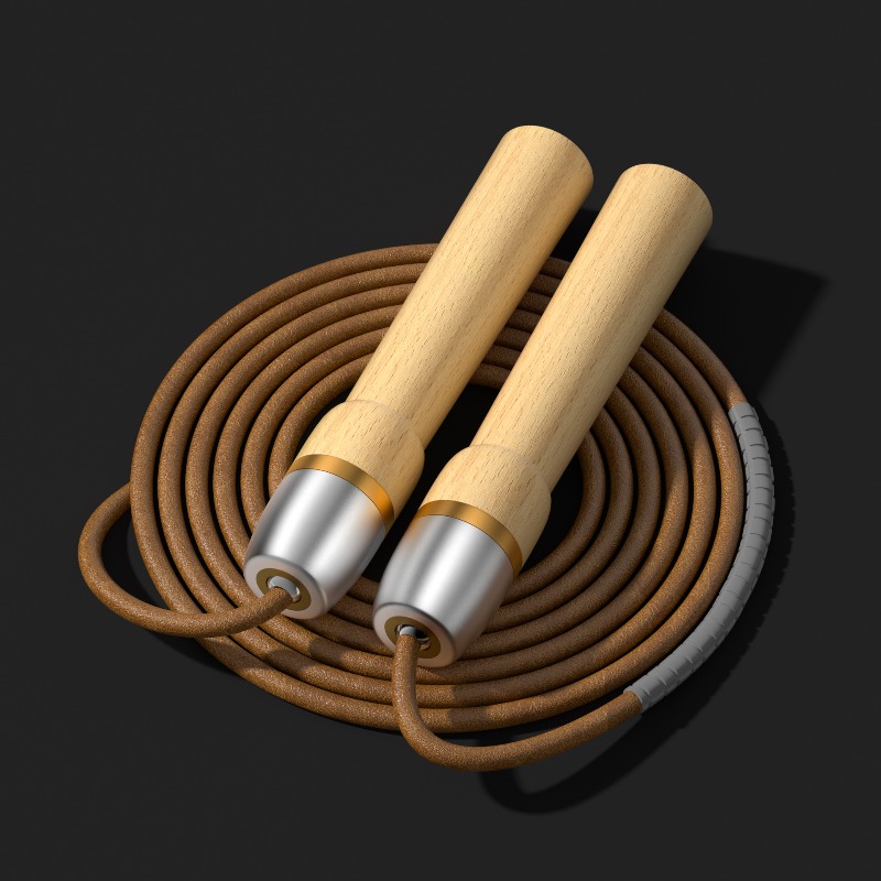 Скакалка с деревянной ручкой и – обзор и цена Jump Rope Speed Bearing
