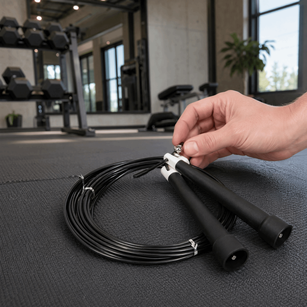 Портативная стальная скакалка  – обзор и цена Skipping Rope Pvc